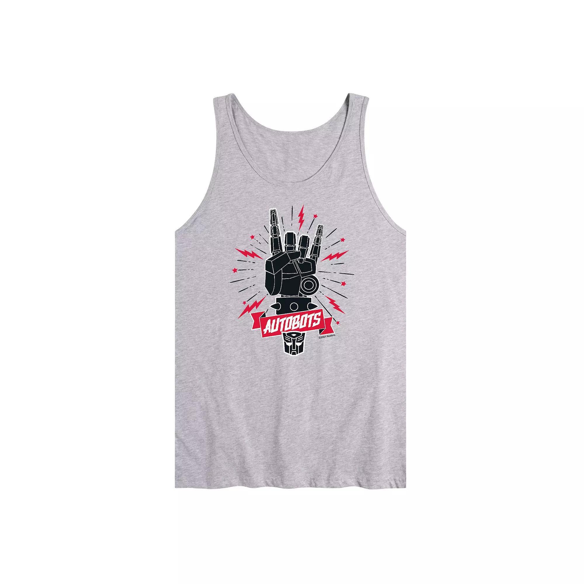 Mens Transformers Autobots Tank Top Product Image