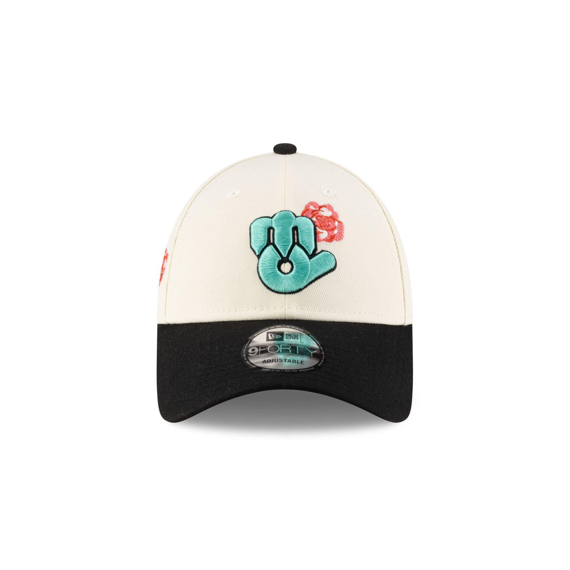 Diablos Rojos del México Two-Tone Rose 9FORTY Snapback Hat Male Product Image