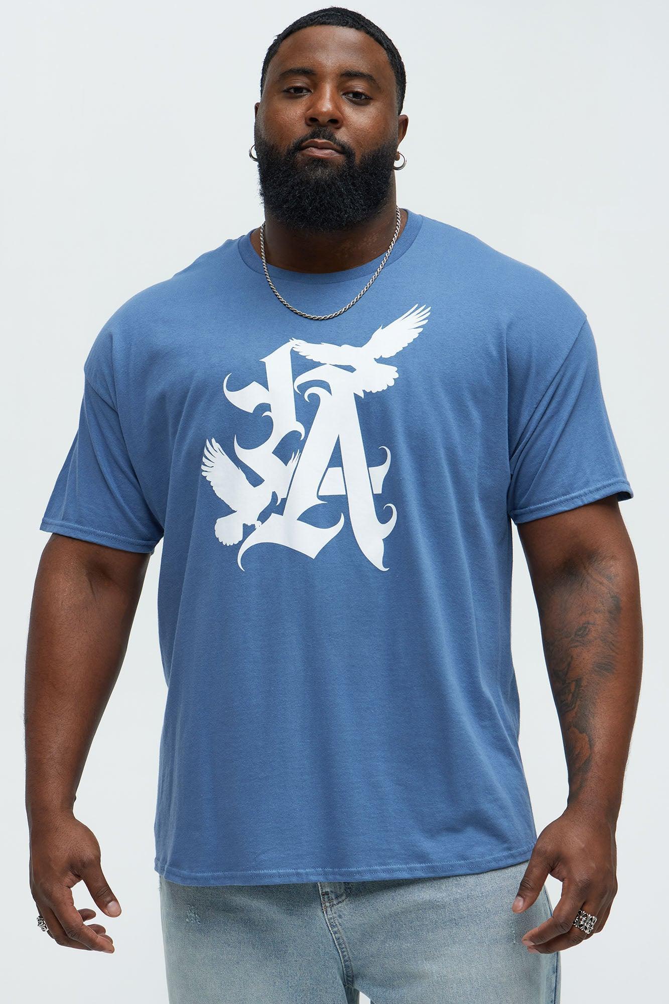 LA Doves Short Sleeve Tee - Blue Product Image