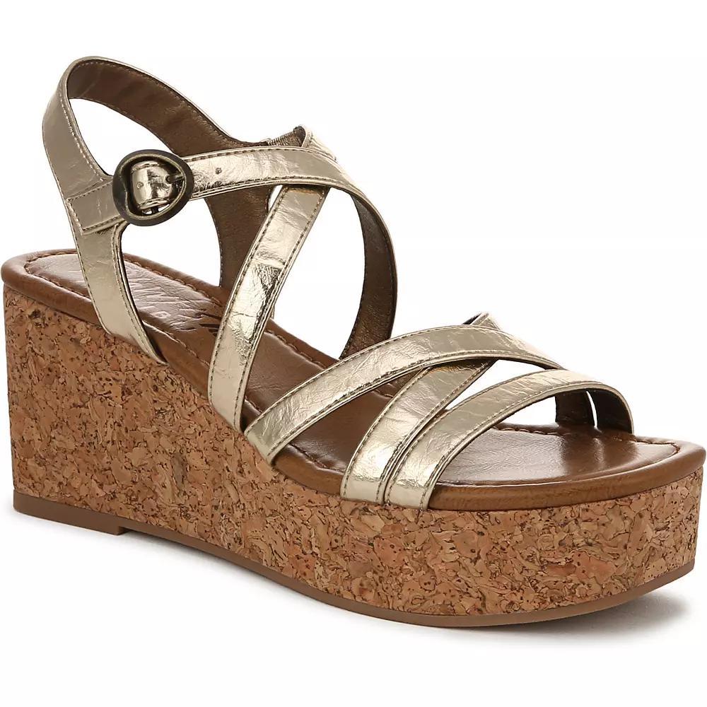 Blowfish Malibu Aurora Women's Platform Wedge Sandals, Size: 8, Gold Product Image