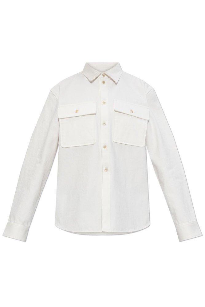 JIL SANDER Buttoned Long In White Product Image