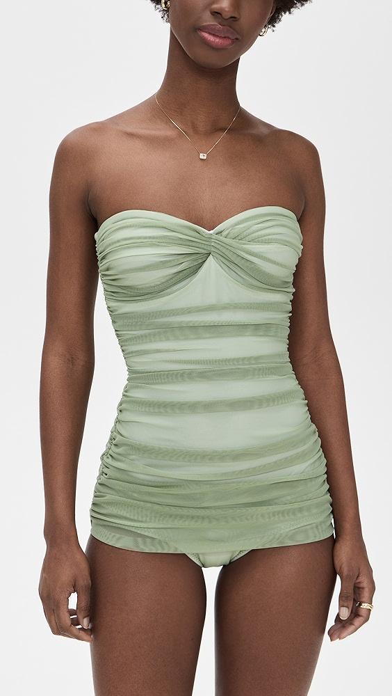 Norma Kamali Walter Mio One Piece | Shopbop Product Image