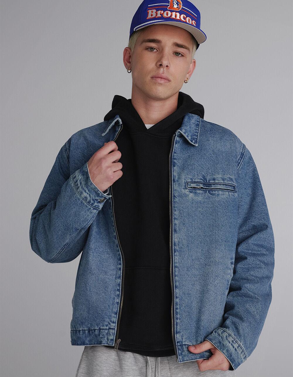 RSQ Mens Denim Workwear Jacket Product Image