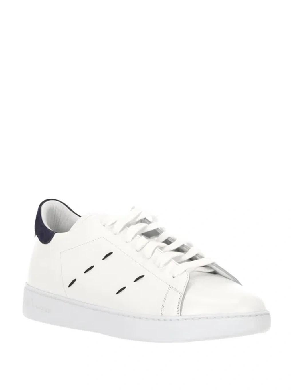 KITON Sneakers In Bianco Product Image