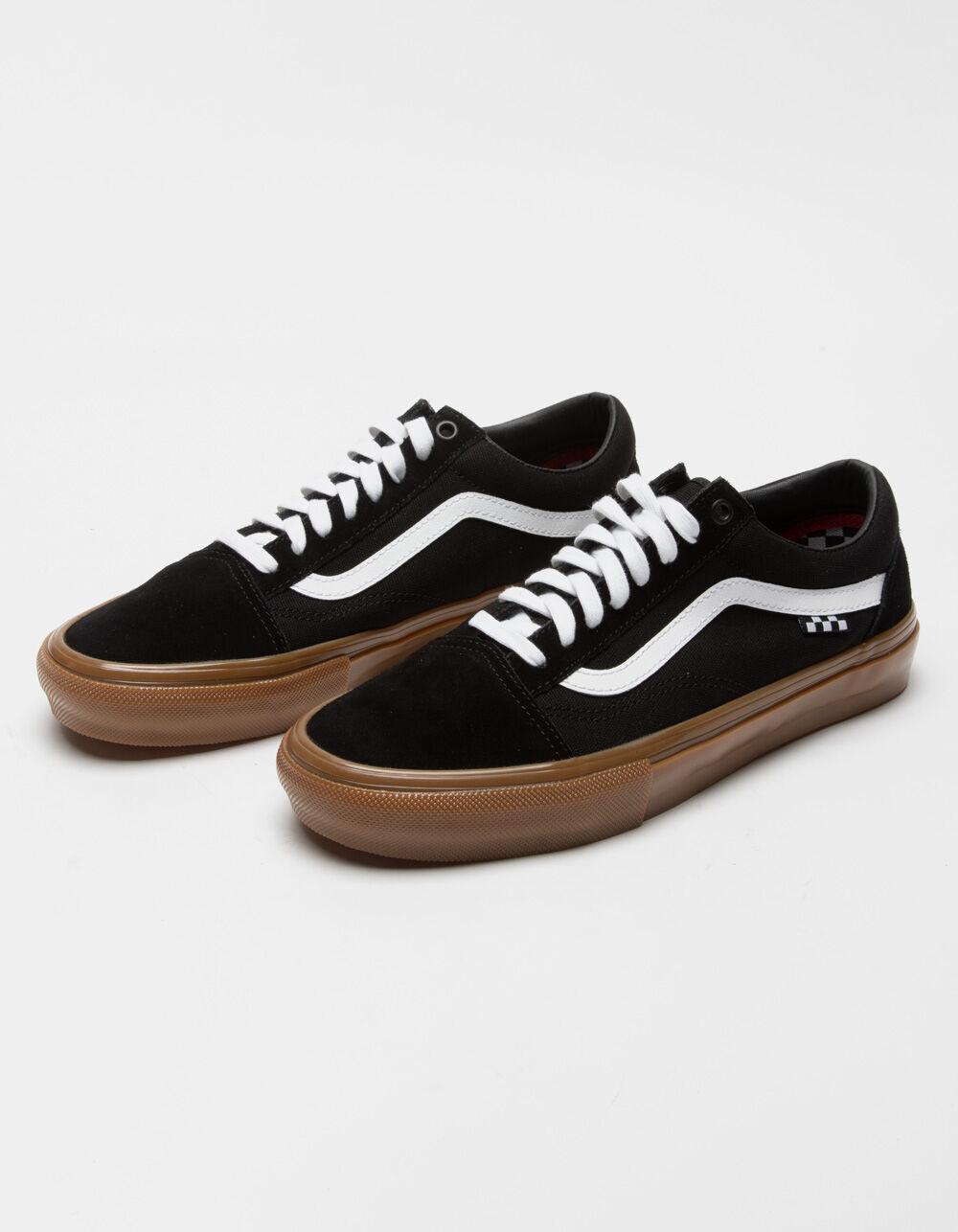 VANS Skate Black & Gum Old Skool Mens Shoes Product Image