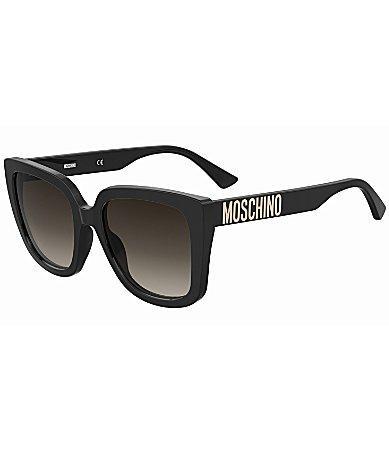 Moschino Womens MOS146S Tortoise Square Sunglasses Product Image