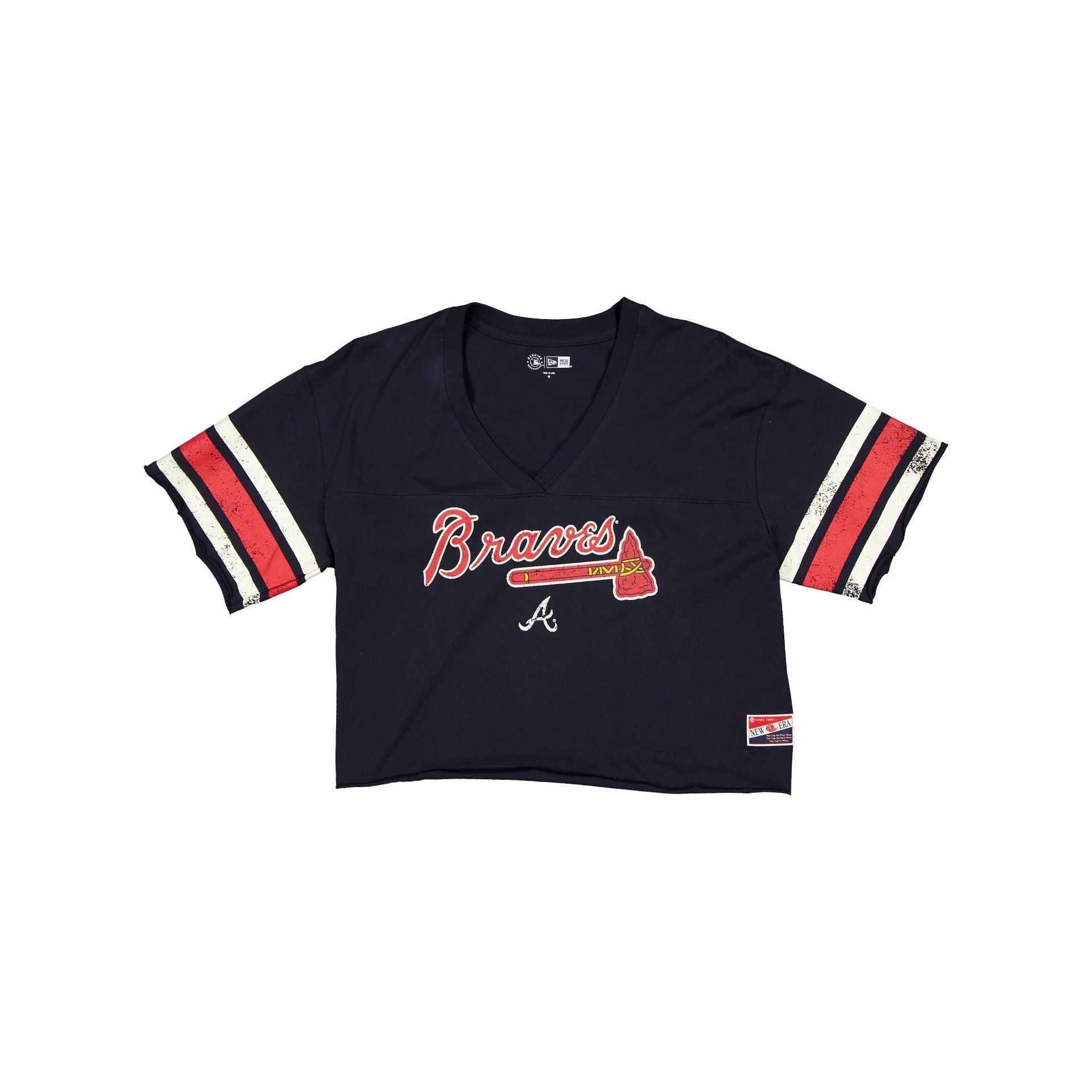 San Francisco Giants Throwback Cropped Women's T-Shirt Female Product Image