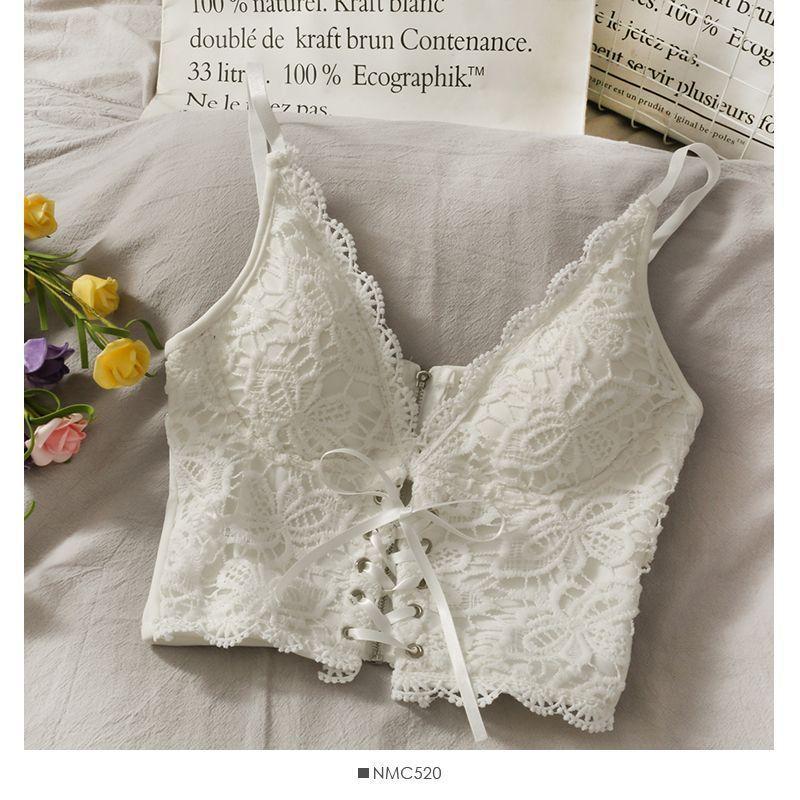 Lace Bustier Top Product Image