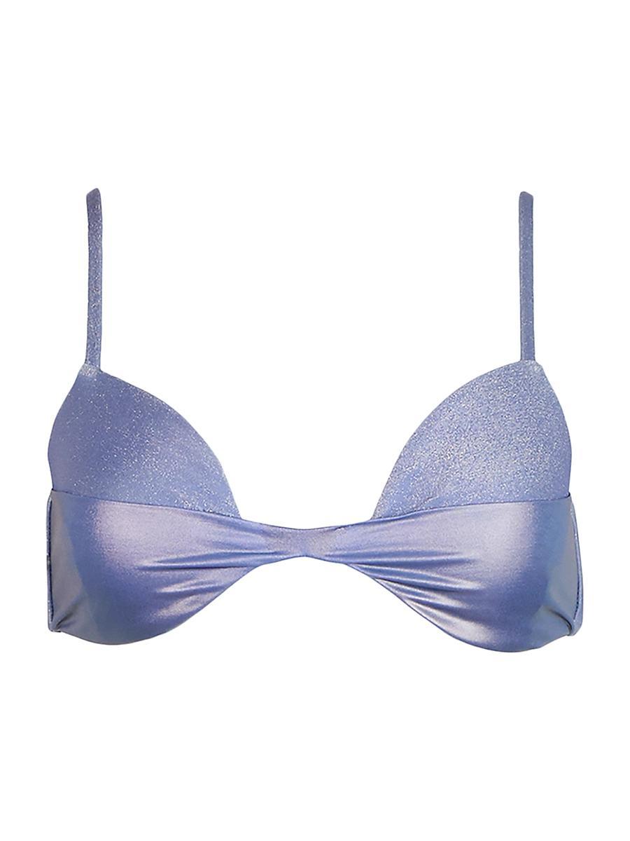 Womens Islote Raffaela Shimmer Bikini Top Product Image