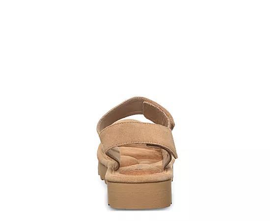 Bearpaw Crest Women's Slingback Platform Sandals, Size: 6, Iced Brown Product Image