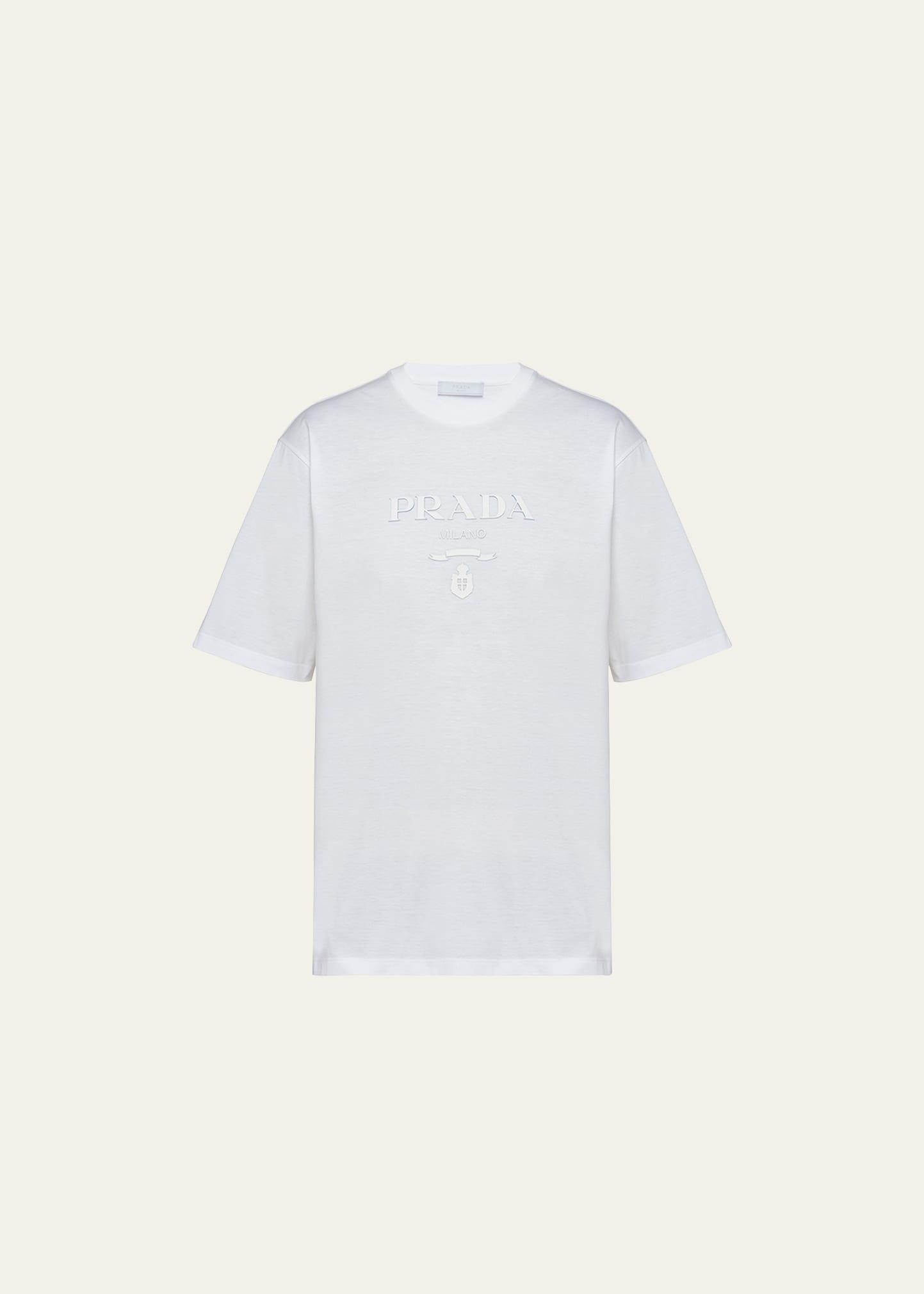 Mens Silicone-Logo Boxy T-Shirt Product Image