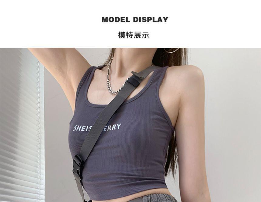 Elastic-Waist Plain Cargo Shorts Product Image
