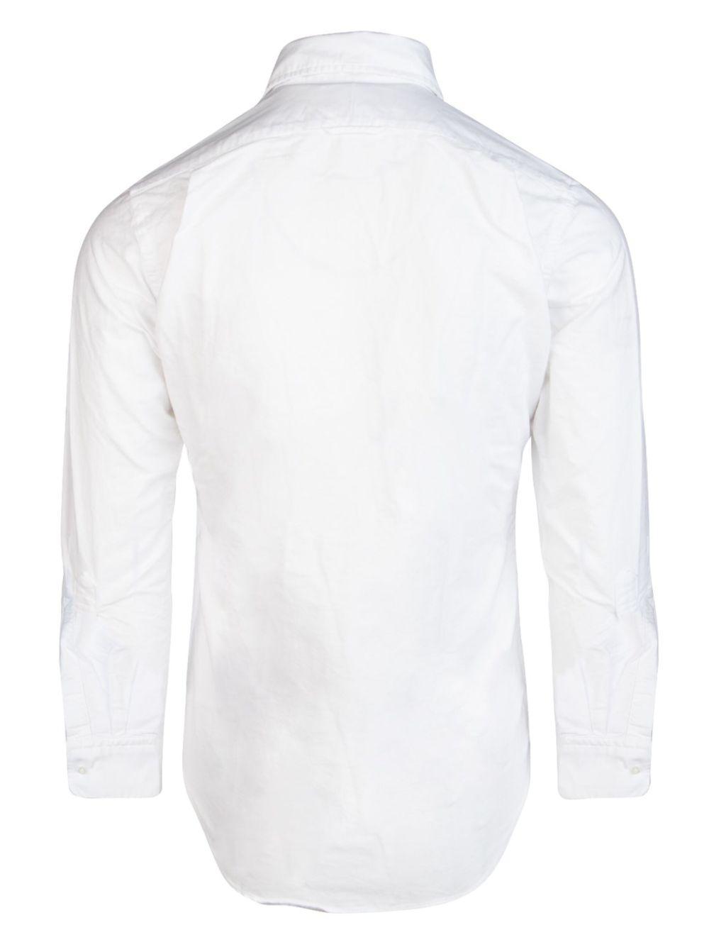 grosgrain-placket Oxford shirt Product Image