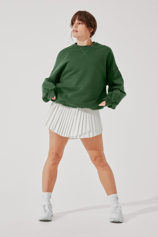 Cloud Crewneck Sweater - Merlot Product Image