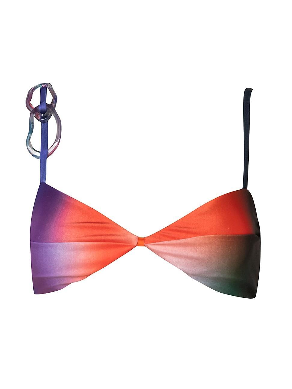 Womens Islote Caro Embellished Ombr Bikini Top Product Image