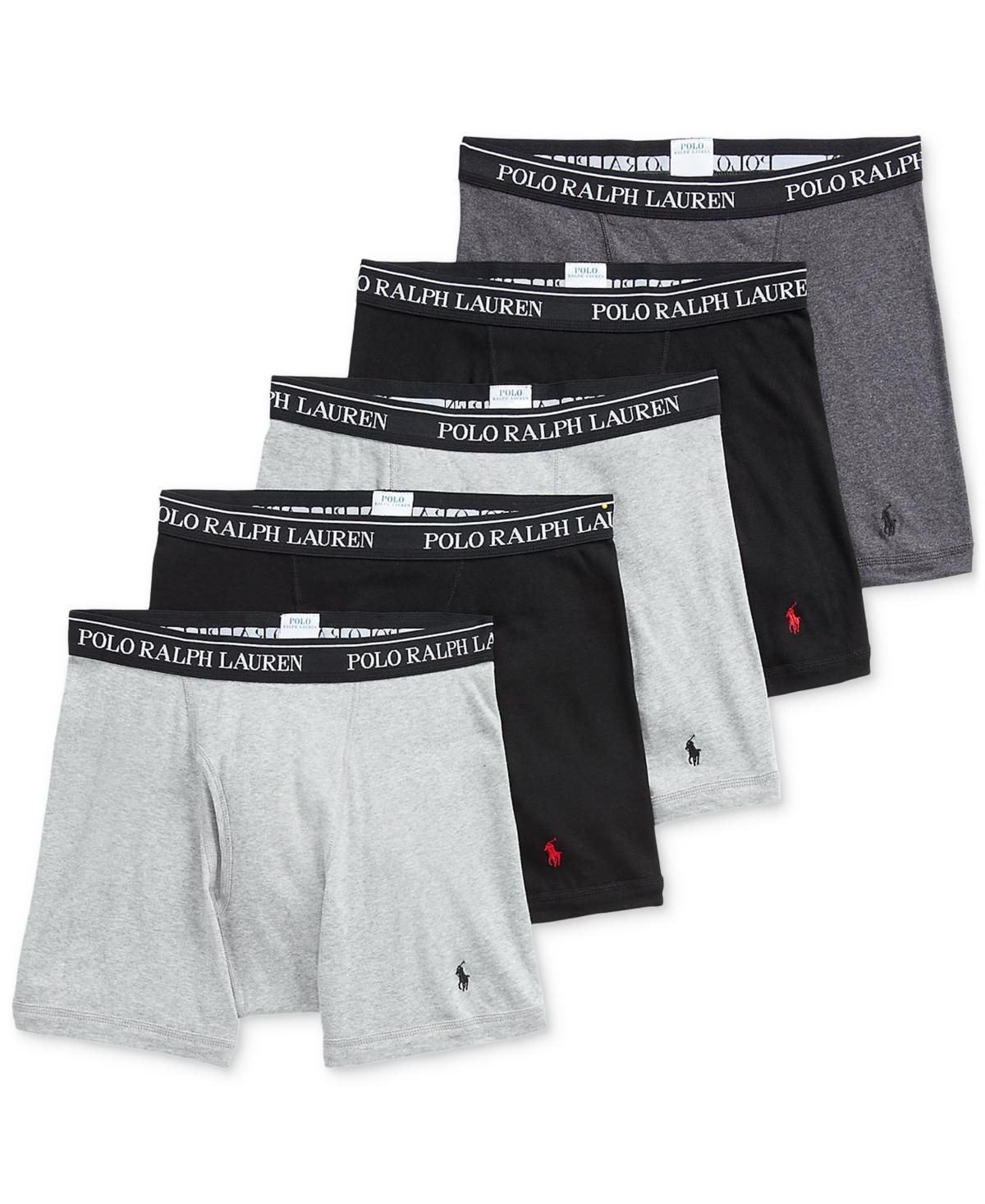Polo Ralph Lauren Classic Fit Boxer Briefs - Pack of 5 Product Image