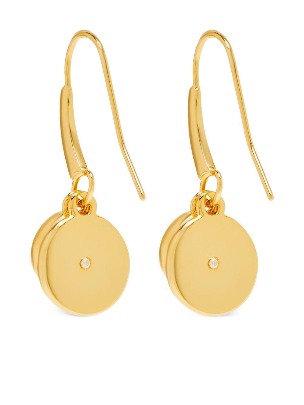 Button Drop earrings Product Image