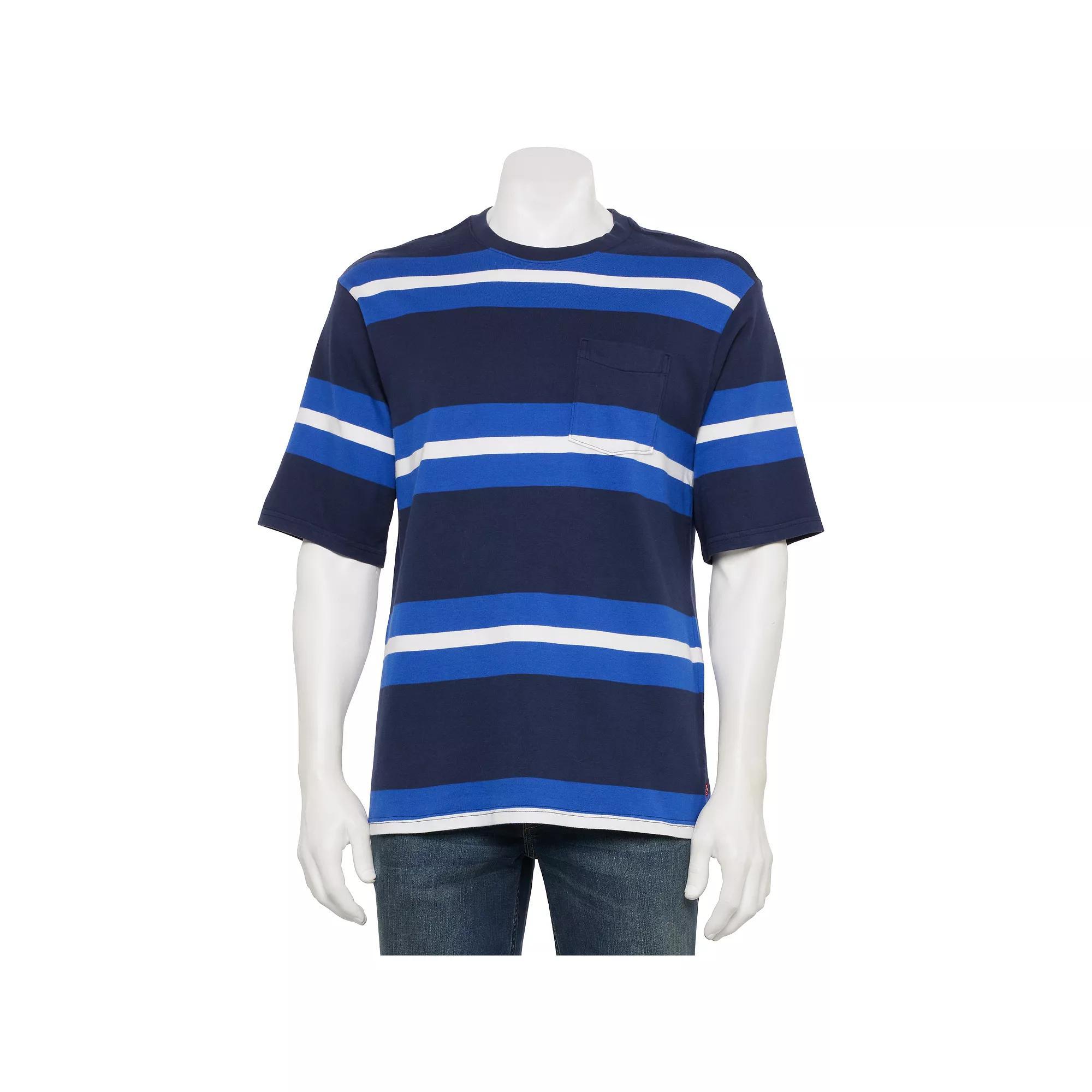 Mens Levis Half Sleeve Pocket T-Shirt Blue Blazer Product Image