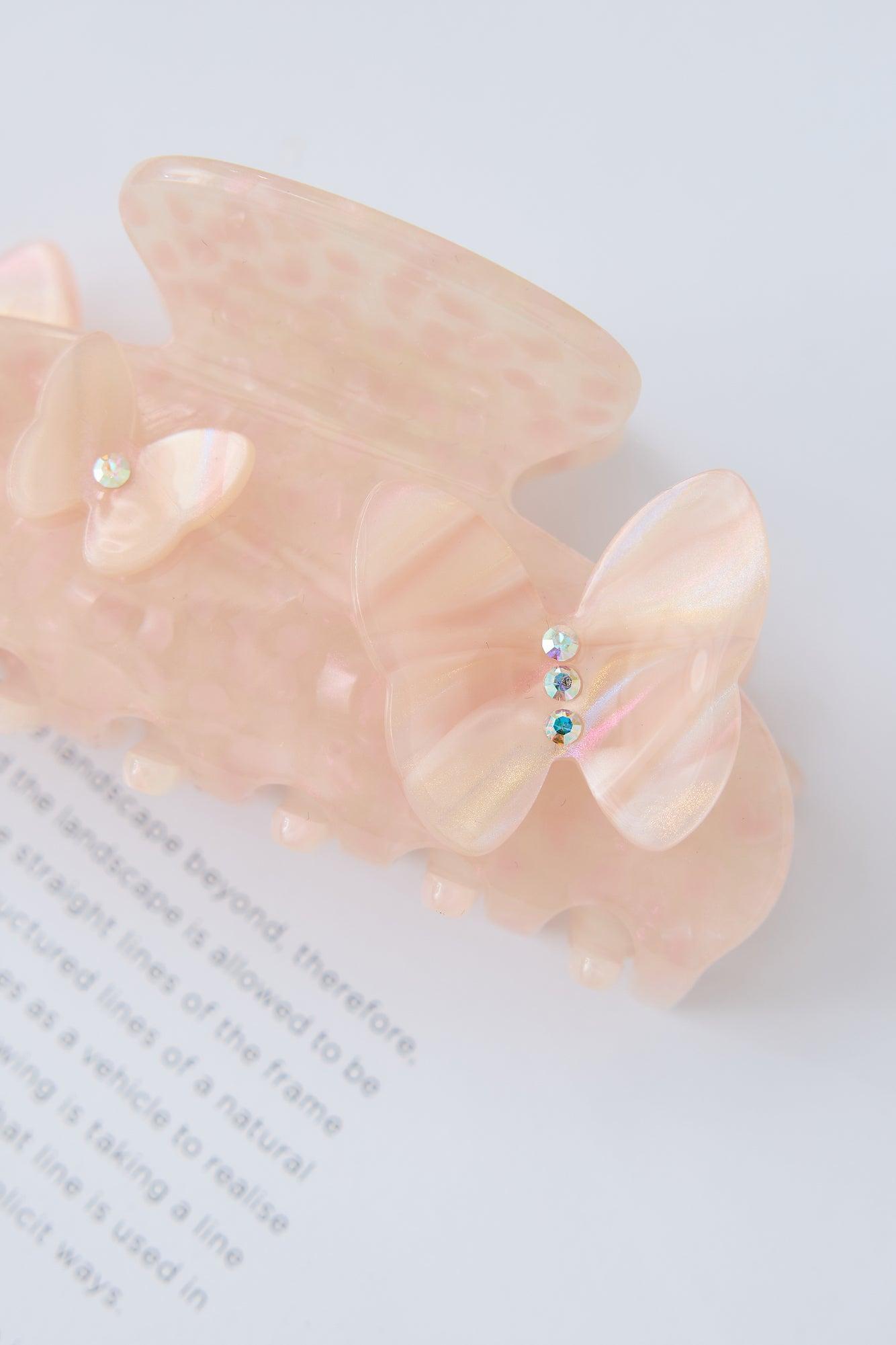 Dainty Love Claw Clip Pink Product Image
