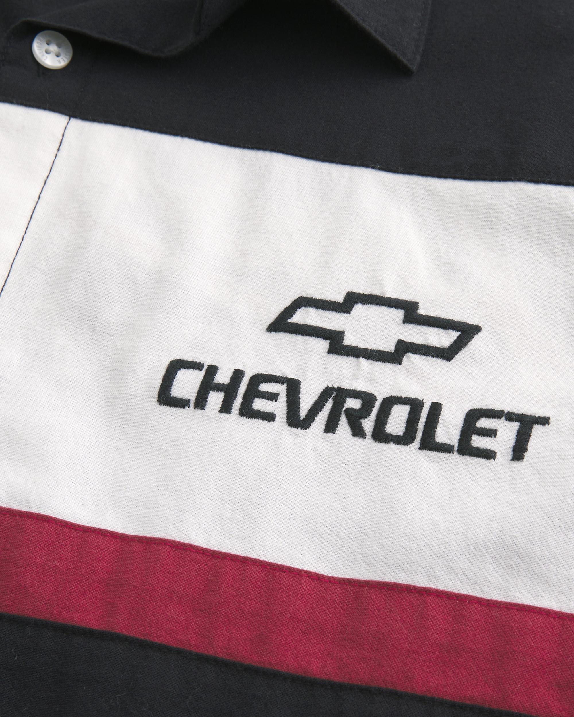 Boxy Short-Sleeve Chevrolet Corvette Graphic Shirt Product Image