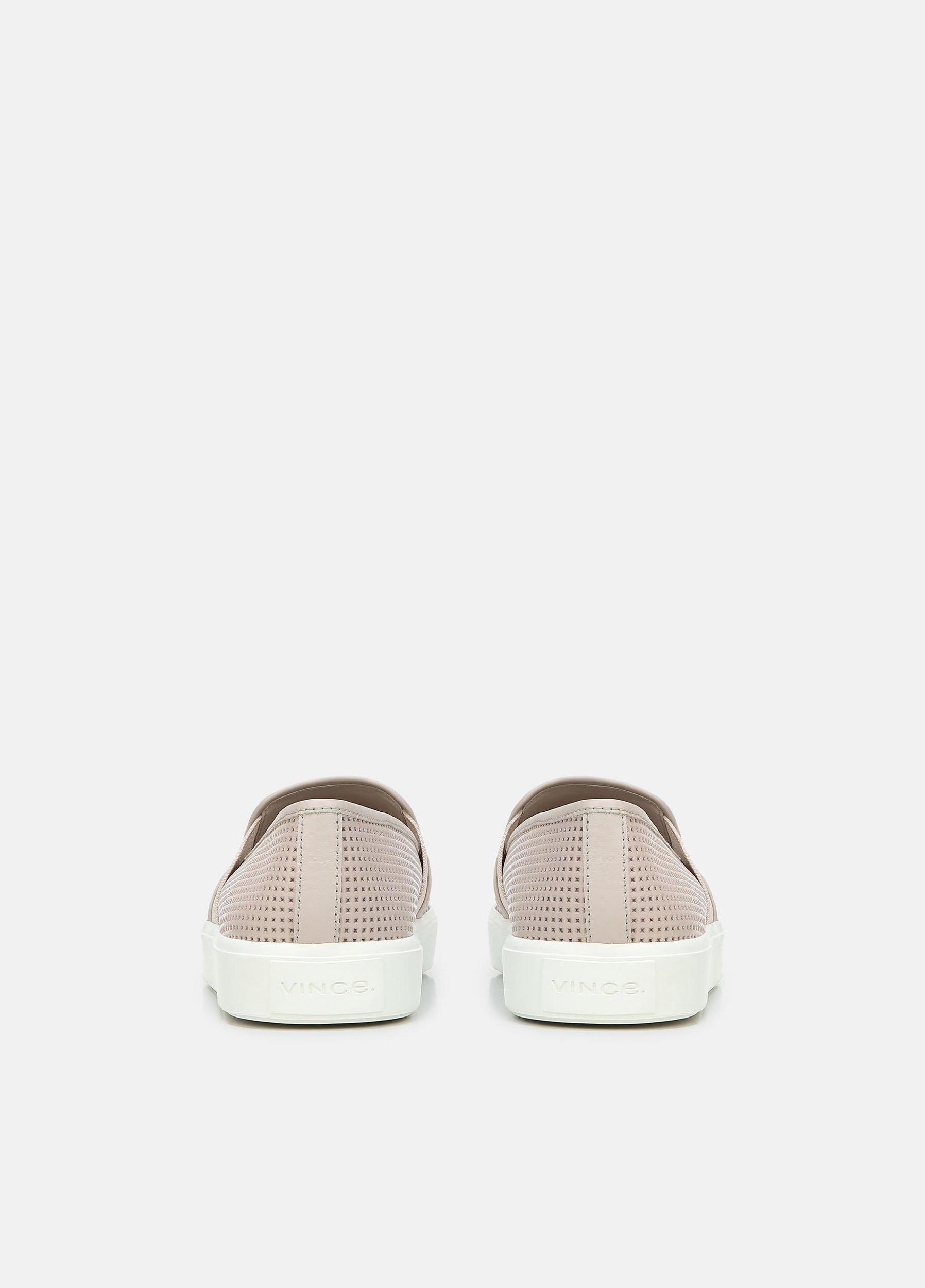 Womens Perforated Leather Blair Sneaker, Marble, Size 5.5 Vince Product Image