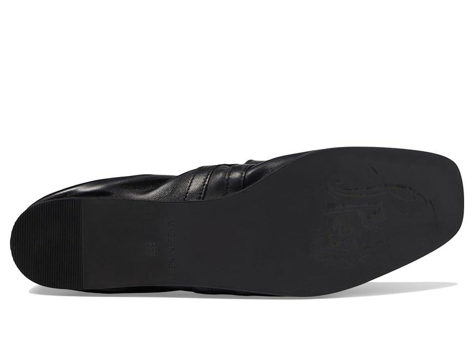 Free People Gemini Leather Buckle Ballet Flats Product Image