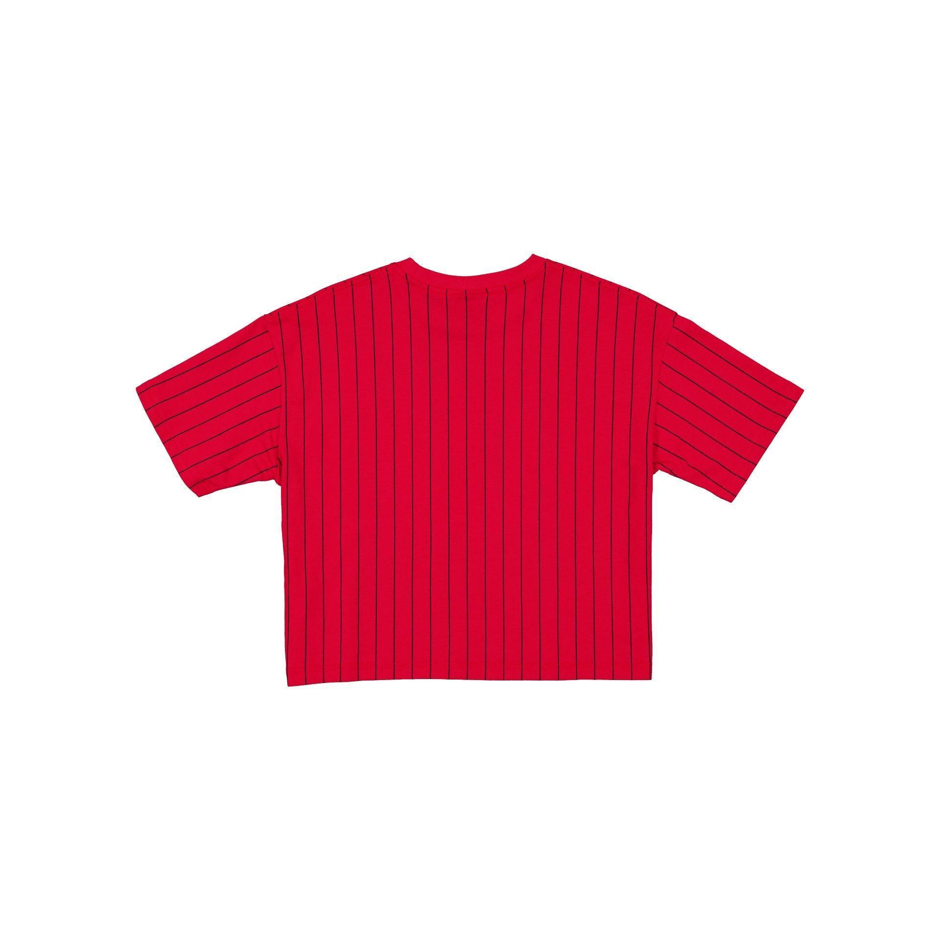 Montreal Canadiens Throwback Pinstripe Women's T-Shirt Female Product Image