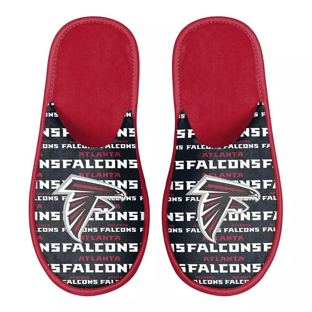 Men's FOCO Atlanta Falcons Scuff Logo Slide Slippers, Size: Small, Red Product Image