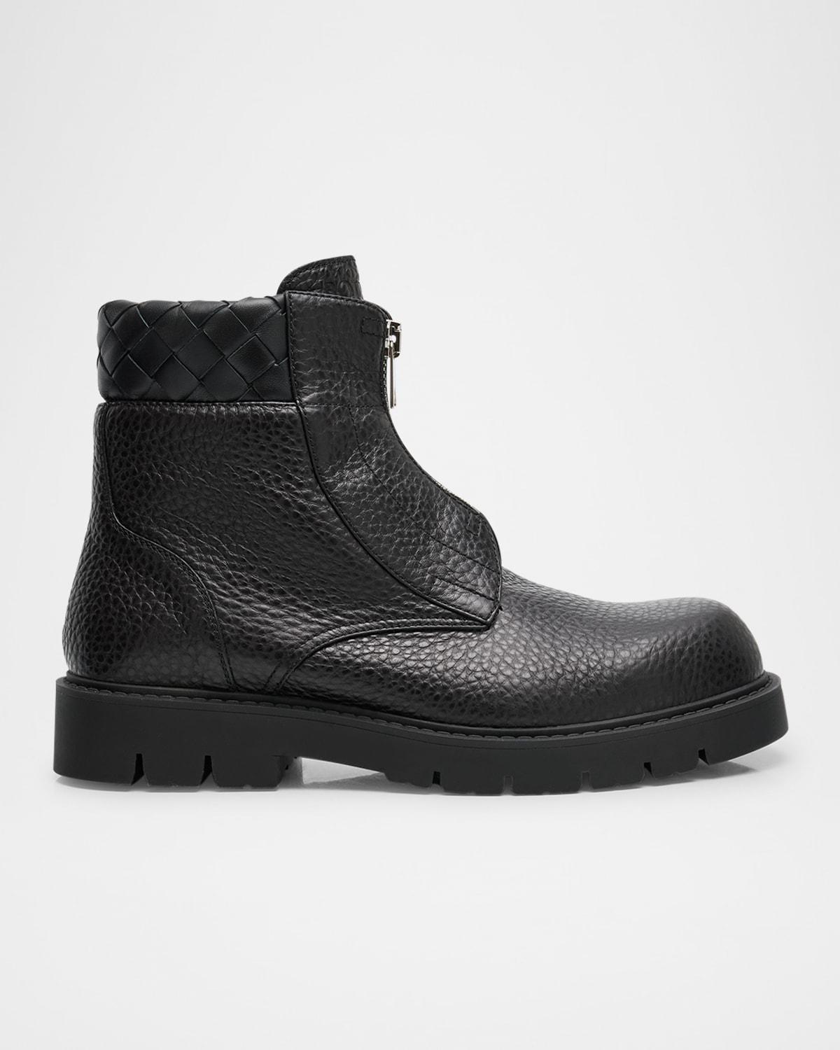 Bottega Veneta Mens Haddock Zip Booties Product Image