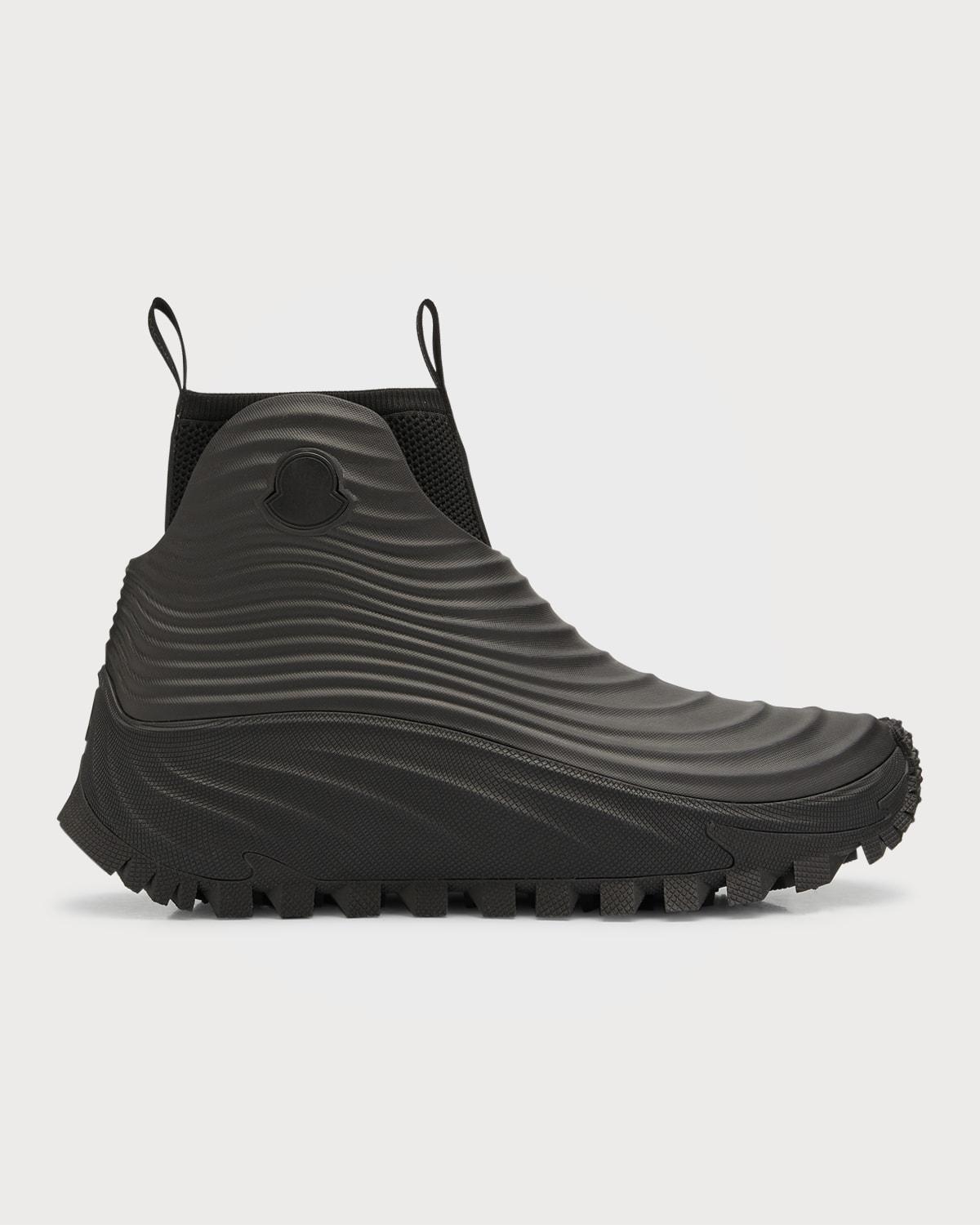 Mens Acqua High Ribbed Rain Boots Product Image