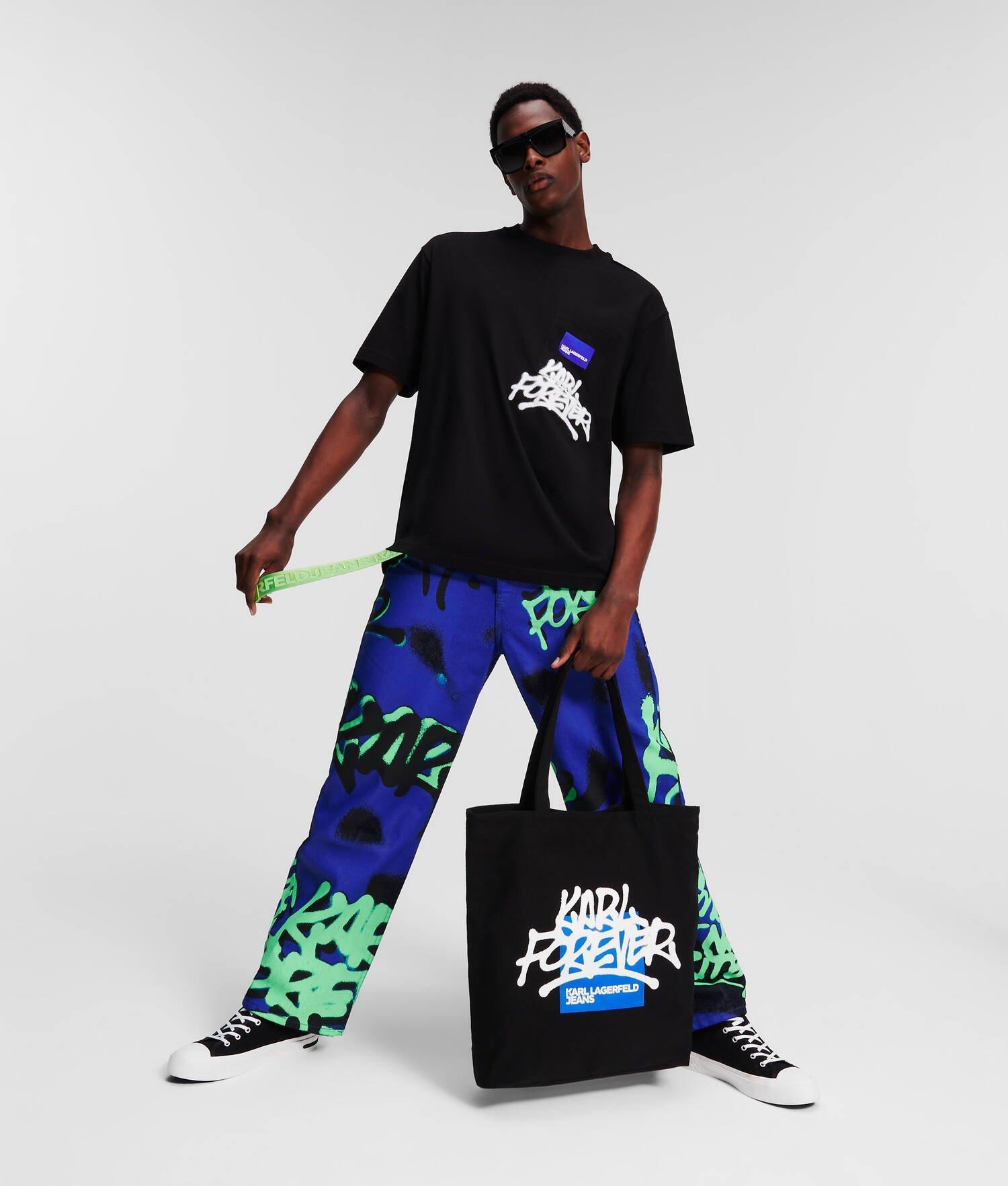 KLJ X CRAPULE2000 POCKET T-SHIRT Product Image