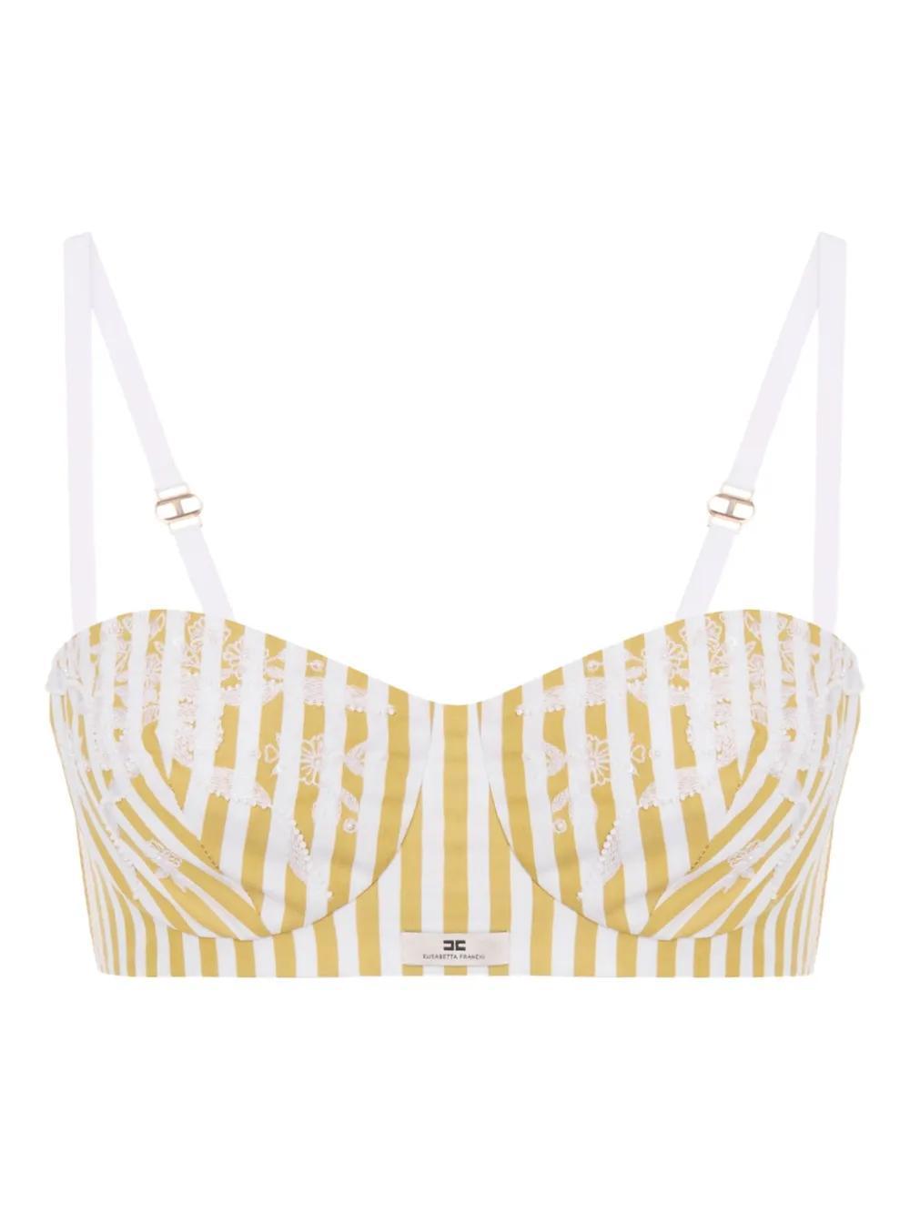 striped bra Product Image