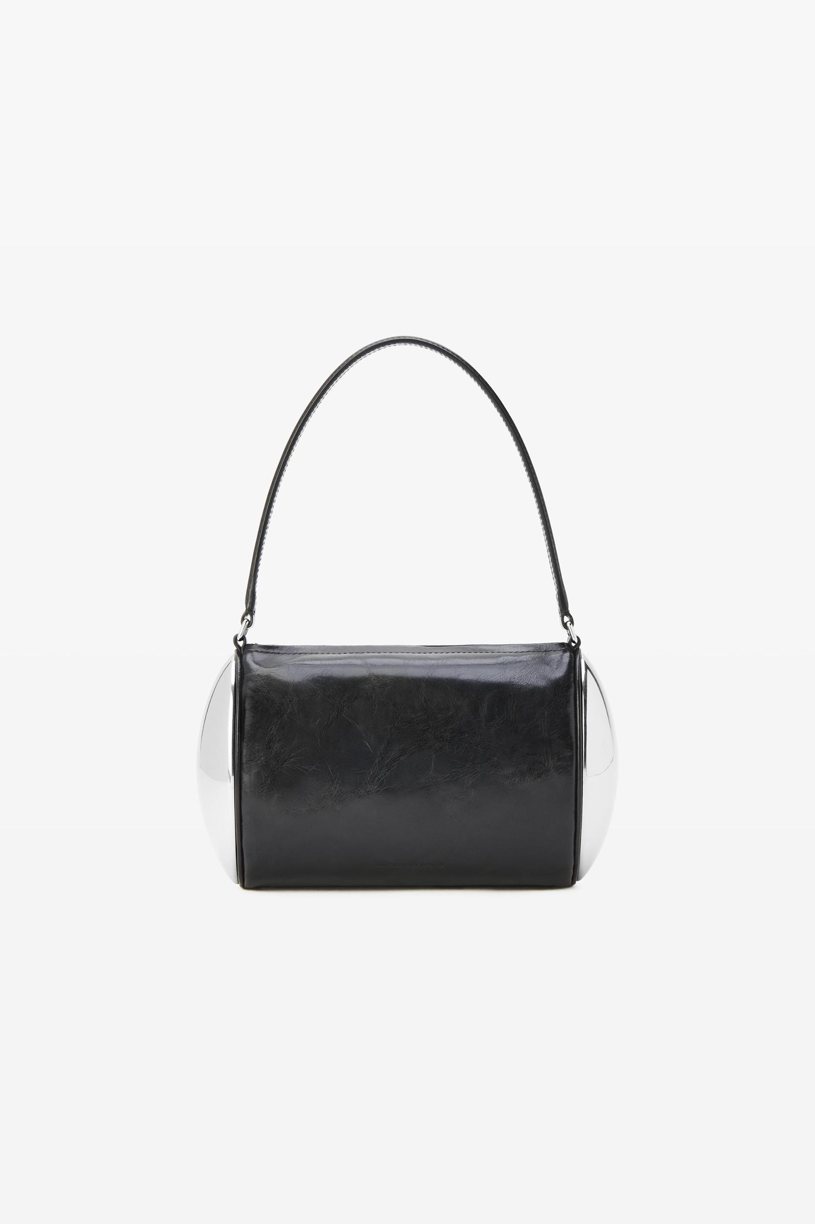Dome Barrel Pouchette In Leather Product Image