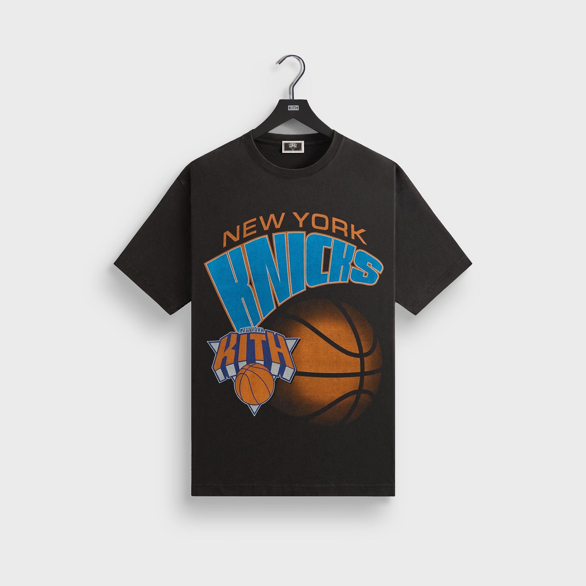 Kith for the New York Knicks Forever Vintage Tee - Black Male Product Image