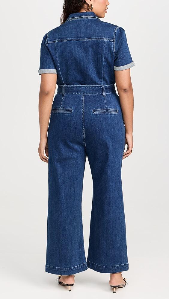 PAIGE Anessa Short Sleeve Jumpsuit | Shopbop Product Image