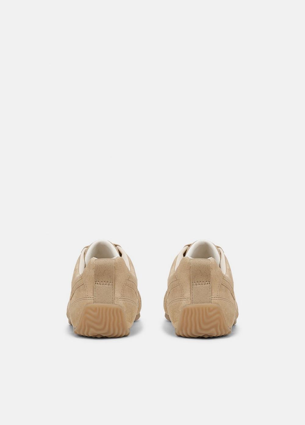 Womens Mojave Suede Trainer Sneaker, Sand Trail, Size 5.5 Vince Product Image