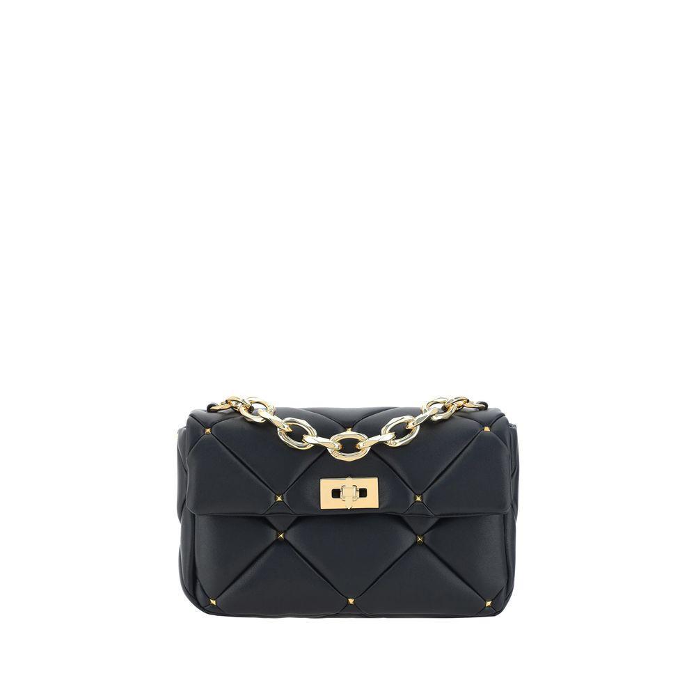 VALENTINO GARAVANI Roman Shoulder Women's Bag In Black Product Image