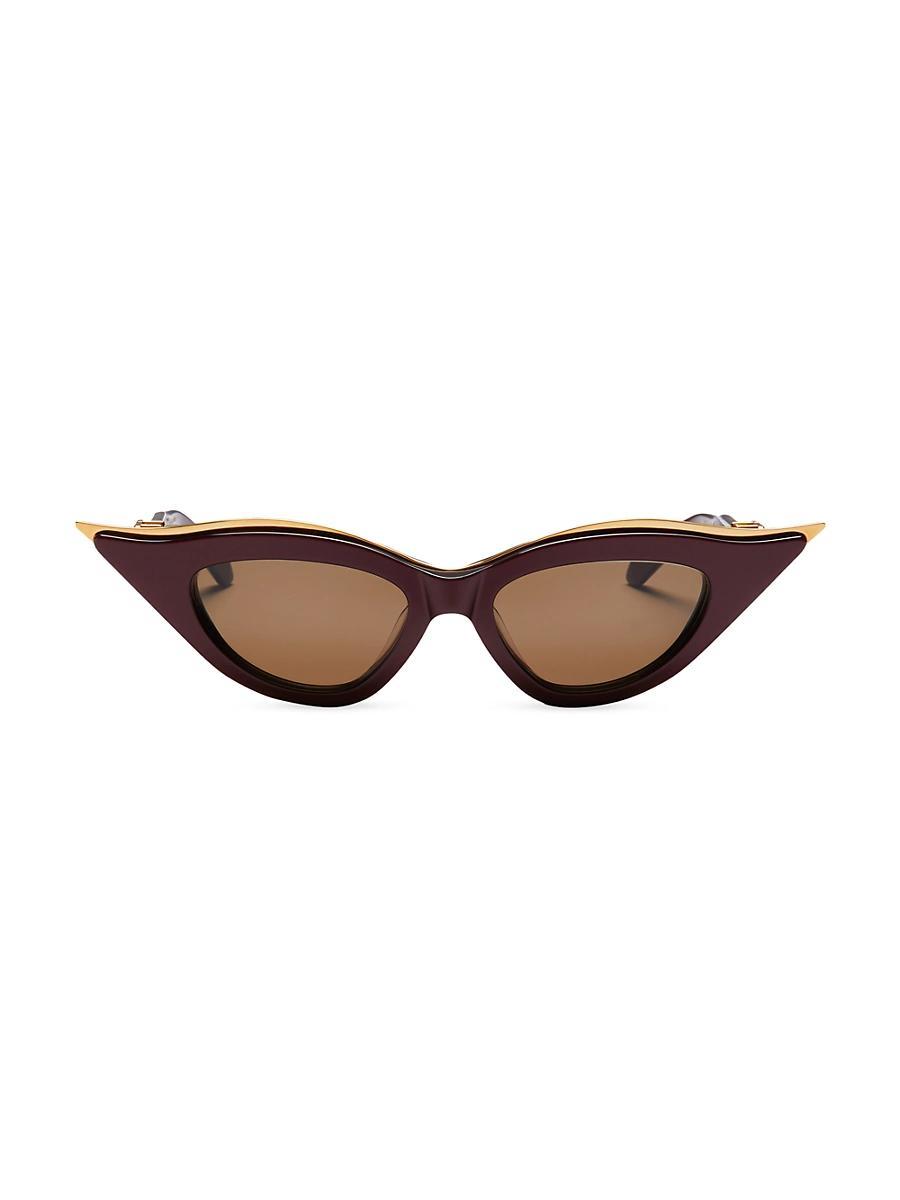 Womens V-Goldcut II 49MM Cat-Eye Sunglasses Product Image