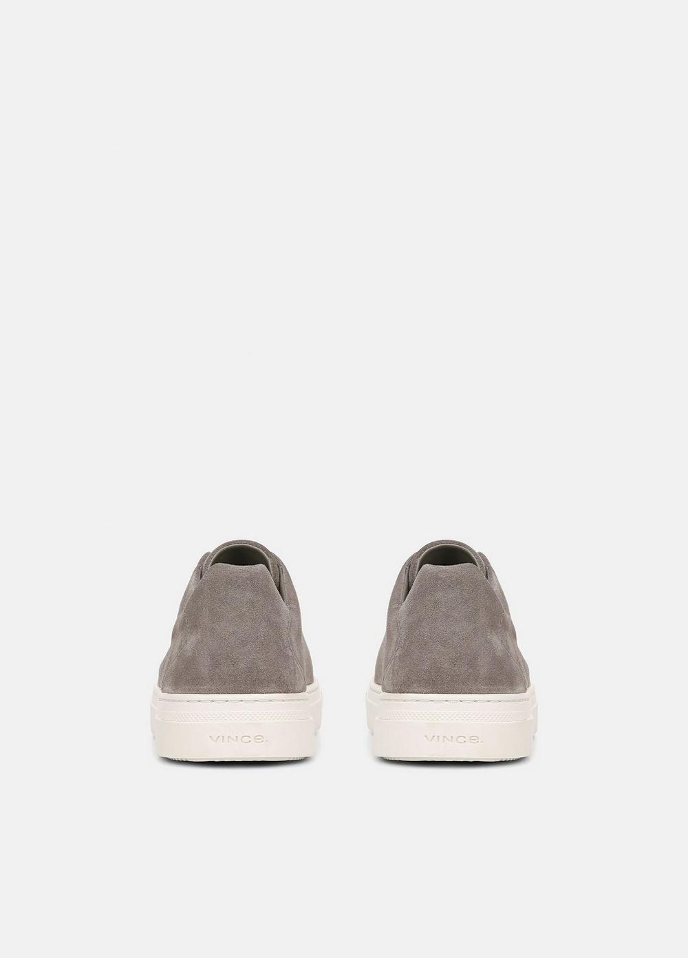 Mens Lakewood Suede Sneaker, Smoke Grey, Size 7 Vince Product Image