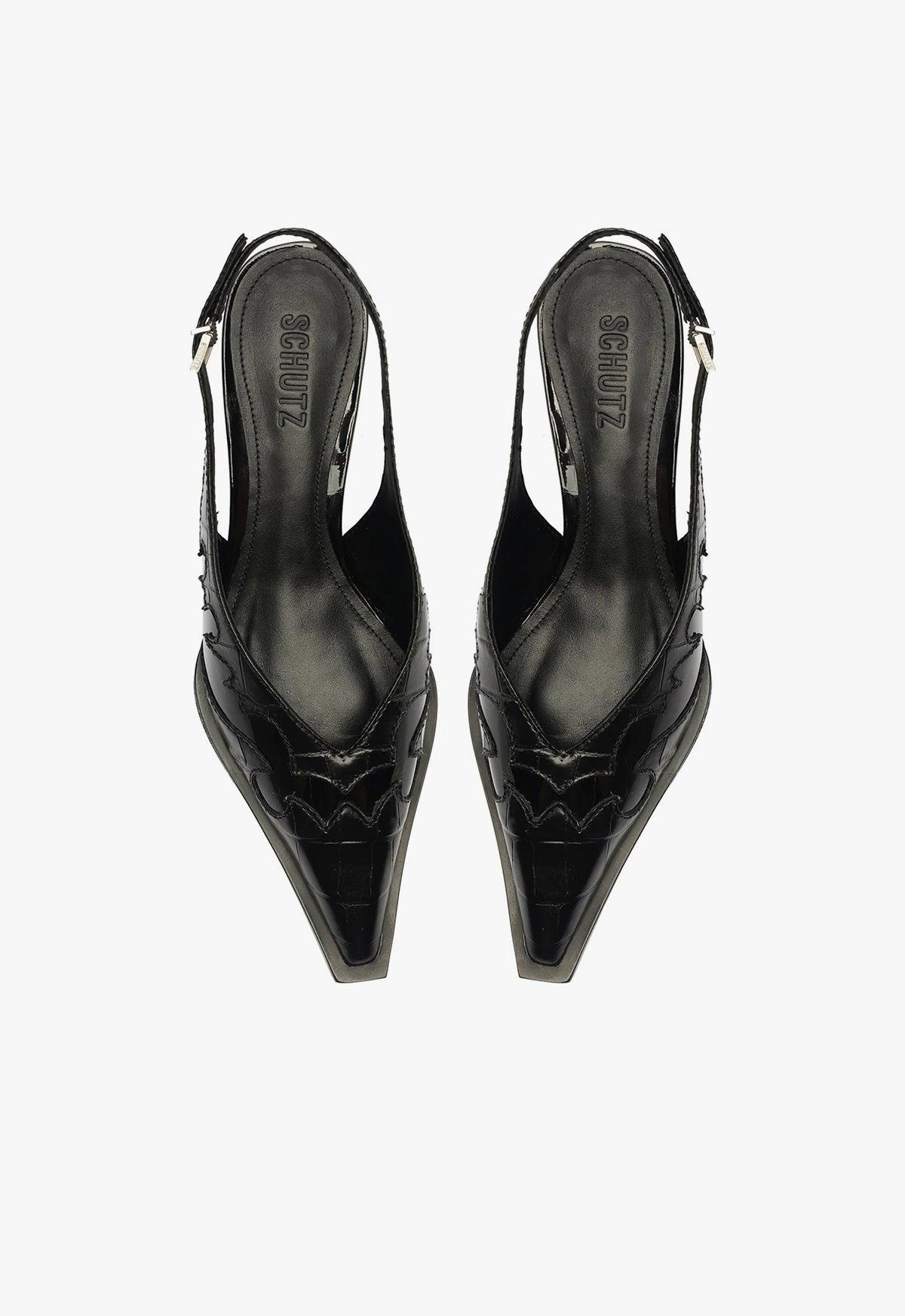 Daria Sling Patent Leather Pump Female Product Image