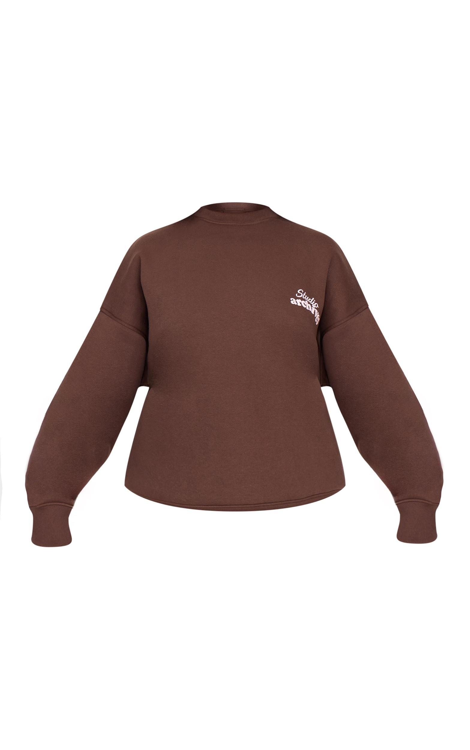  Chocolate Studio Archives Print Sweatshirt Product Image
