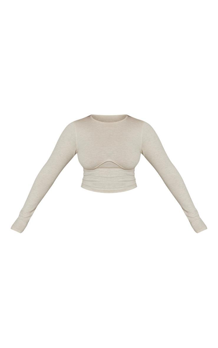 Black Knit Lace Up Crop Top & Mini Skirt & Faux Fur Sleeves Product Image