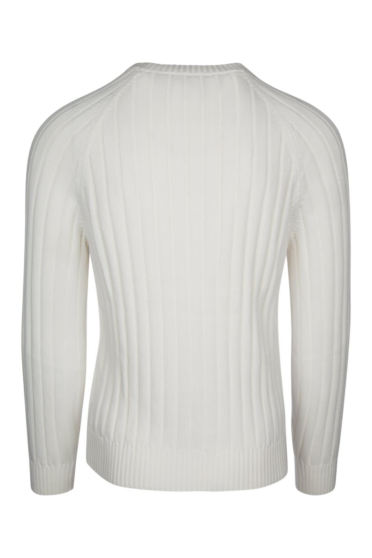 BRUNELLO CUCINELLI Crew-neck Sweater In Beige Product Image