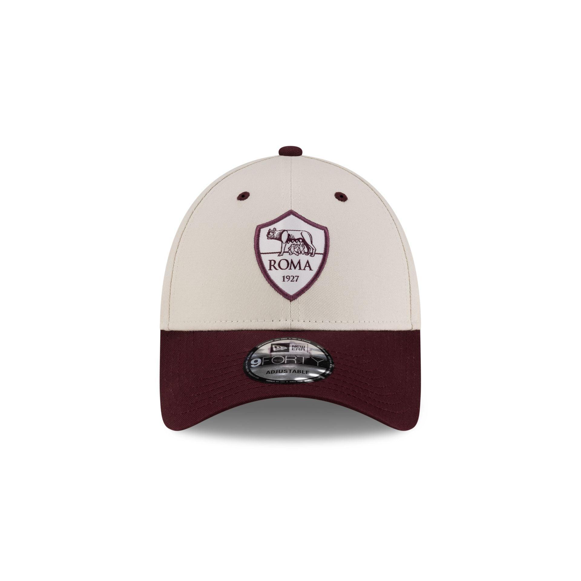 AS Roma Ivory 9FORTY Adjustable Hat Male Product Image