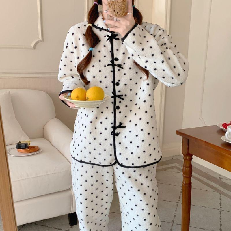 Dotted Pajama Set Product Image