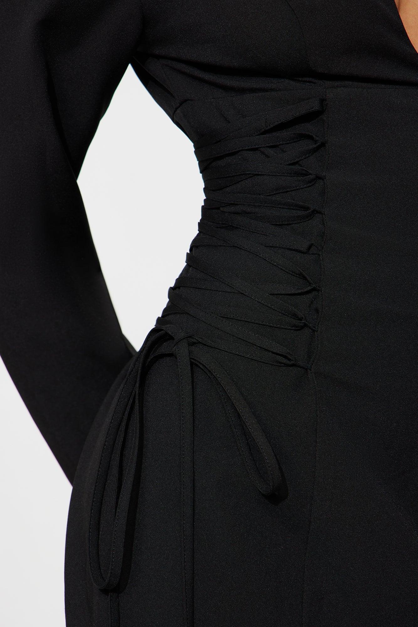 Don't Be Shy Mini Dress - Black Female Product Image