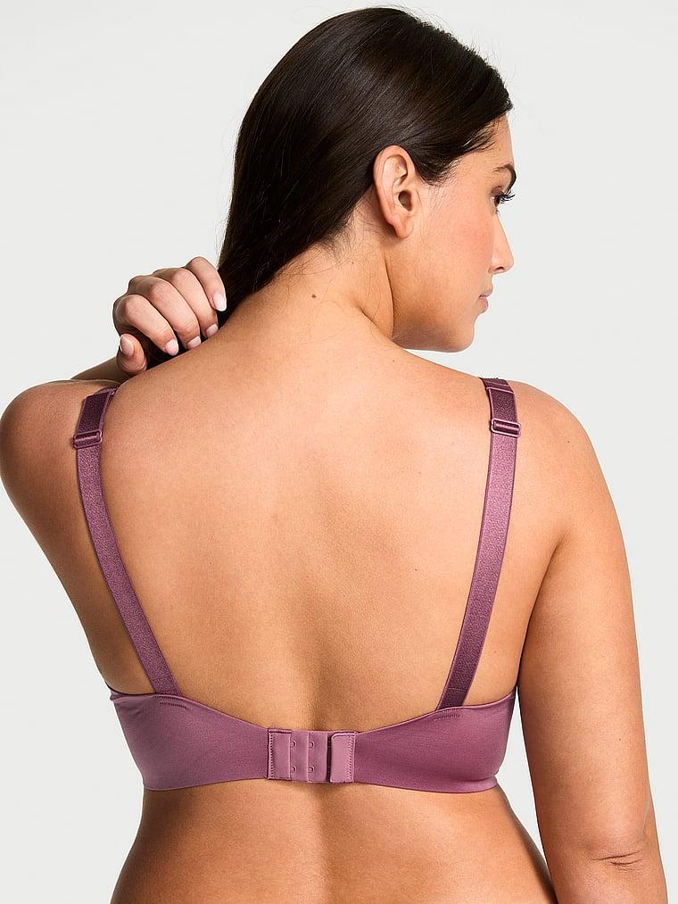 Sunset Ombré Shine Strap Lightly Lined Low-Cut Demi Bra Product Image