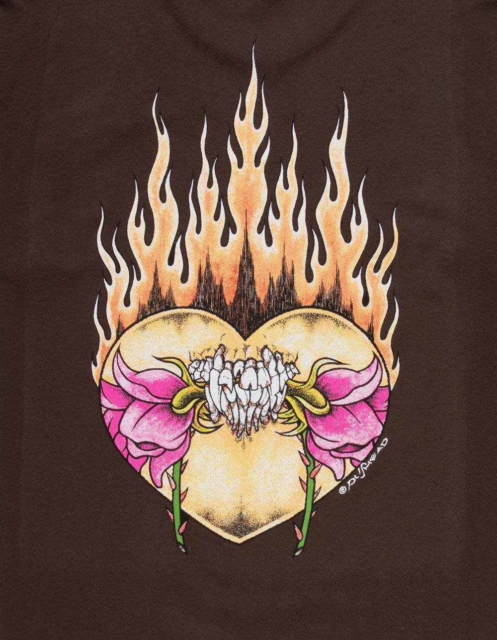 METALLICA Skull Mens Tee - BROWN Product Image