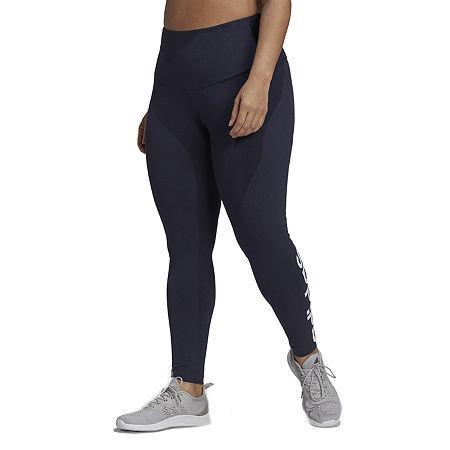 Plus Size adidas Essential Linear High-Waisted Leggings, Womens Product Image