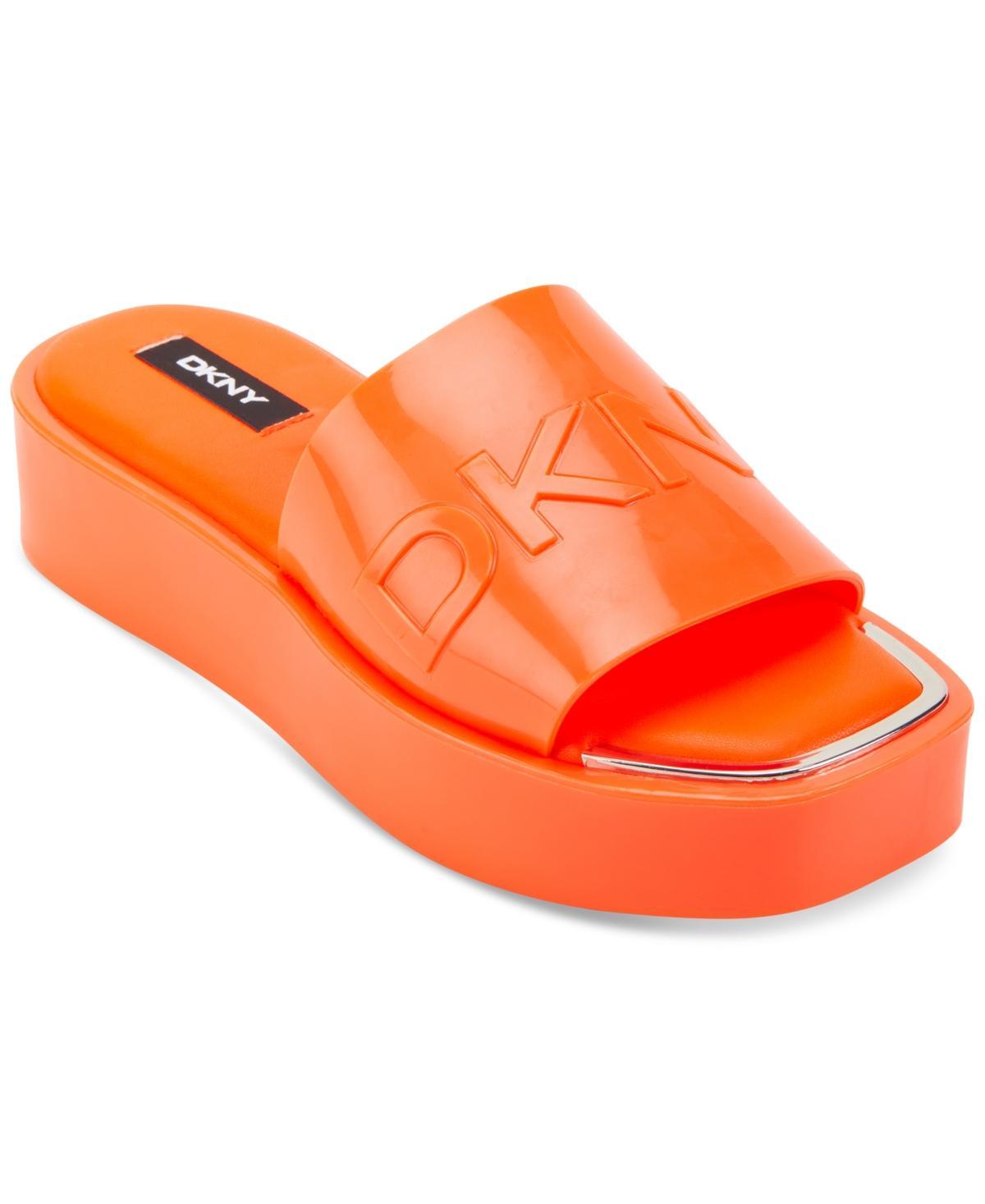 Dkny Womens Laren Platform Slide Sandals Product Image